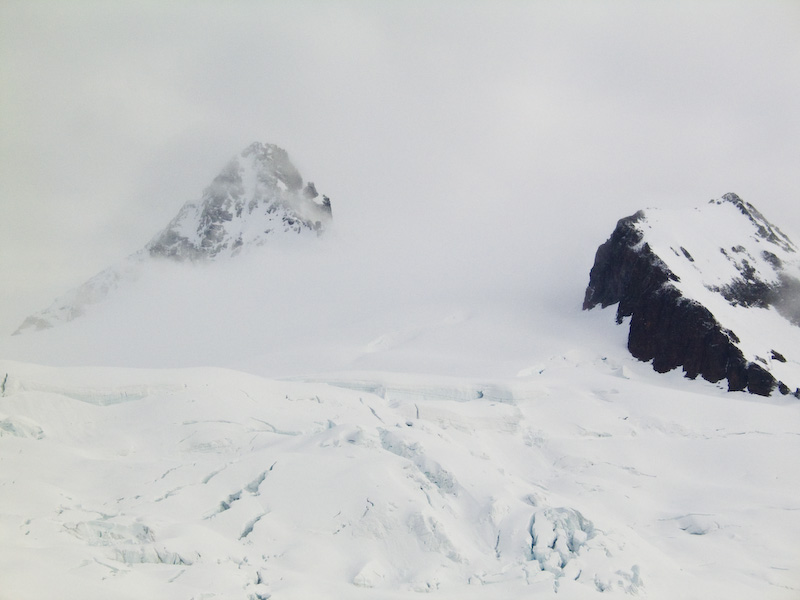 Mount Shuksan Through Clouds